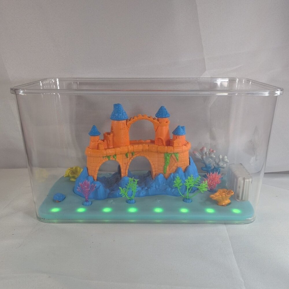 Zuru Toys Robo Alive Light Up Aquarium Fish Tank LED NO FISH Water 71122SLT